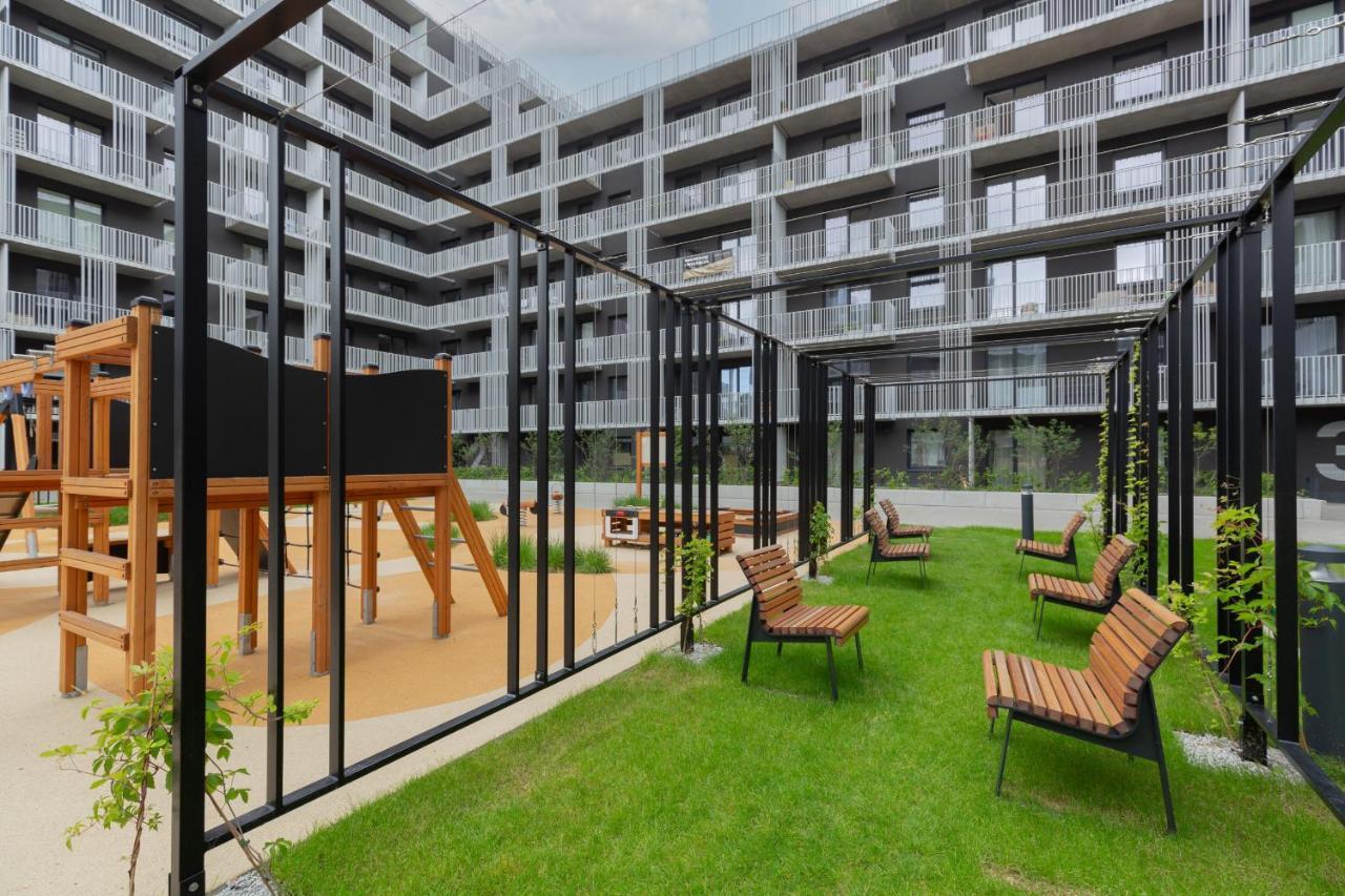 Stacja Wola Apartment Guminska By Noclegi Renters 华沙 外观 照片